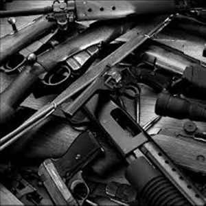pile of guns