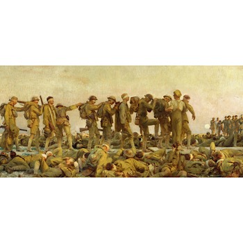 War, World War I, Soldiers, Trauma, Heroic, Gas Attack, Heroism, Deadly, Controversy, John Singer Sargent