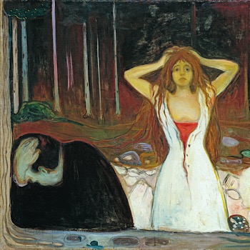 Edvard Munch, Munch, Smithsonian, Famous Painters, Mental Health, Trauma, Mental Illness, Ashes, Despair, Denial