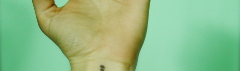 Semicolon Punctuates Mental Health Awareness